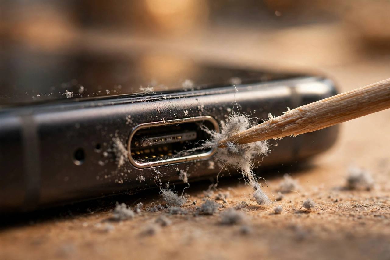 How to Clean Your Phone's Charging Port Safely