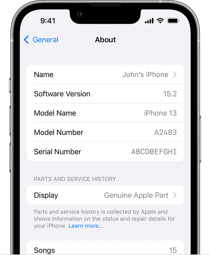 Genuine iPhone Display